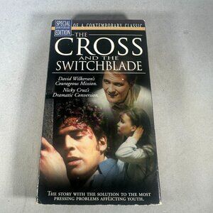 The Cross And The Switchblade Special Anniversary VHS Pat Boone 1972 Drama